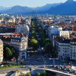 centre-ville de Grenoble circulation voitures