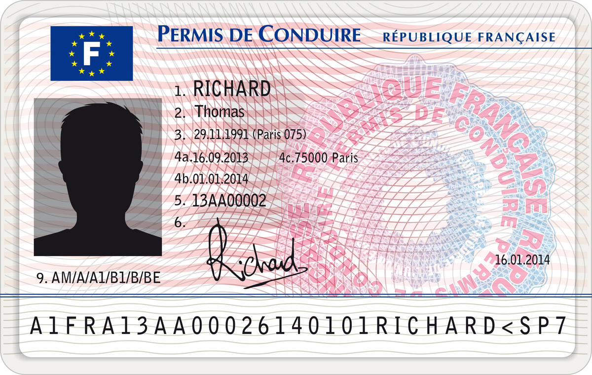le nouveau permis de conduire en France
