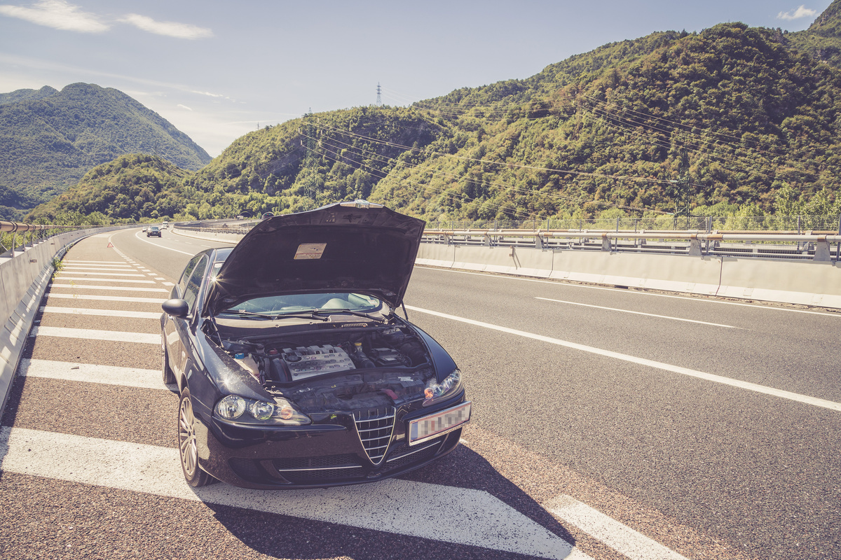 dépannage sur l'autoroute