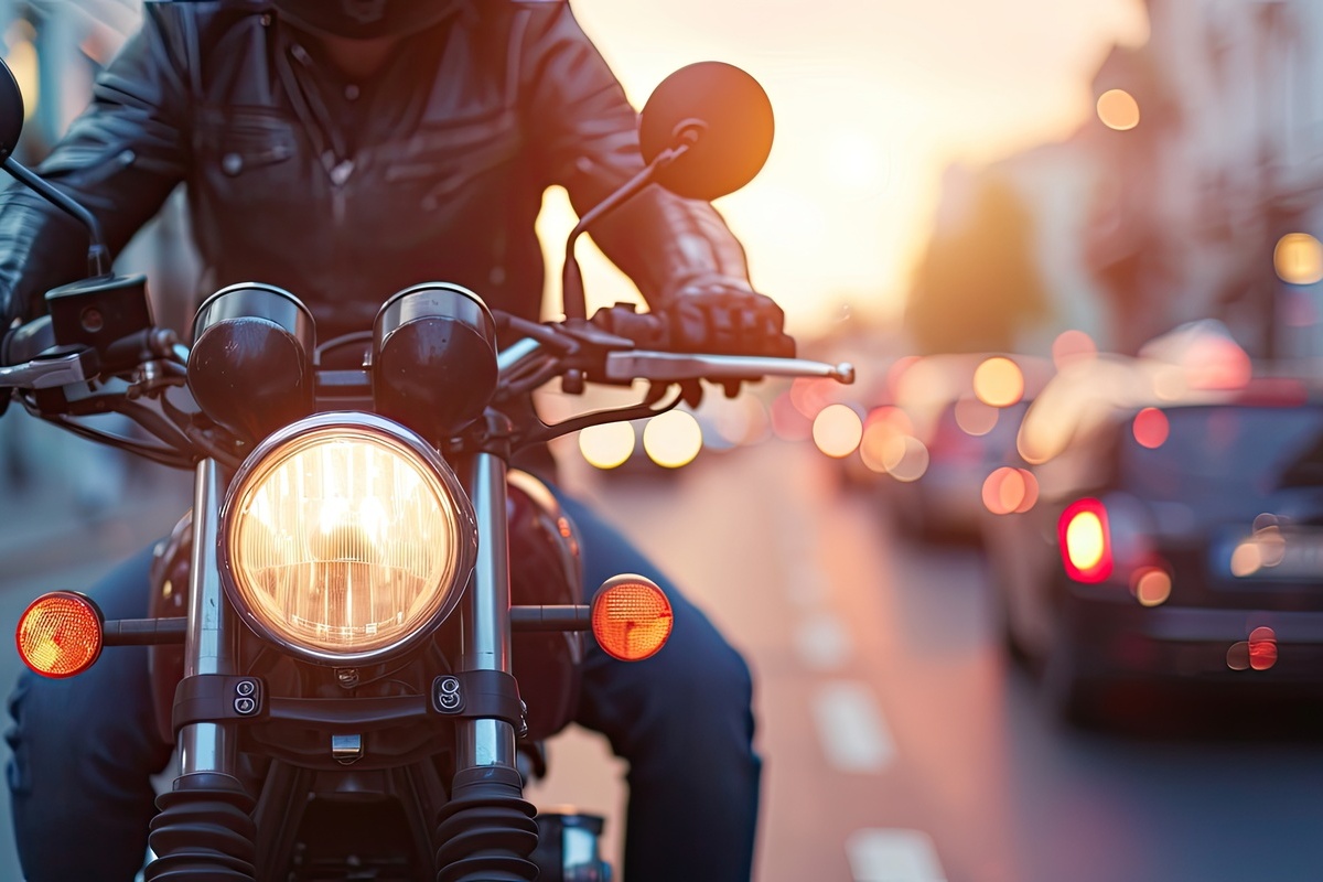 circulation inter-files motos