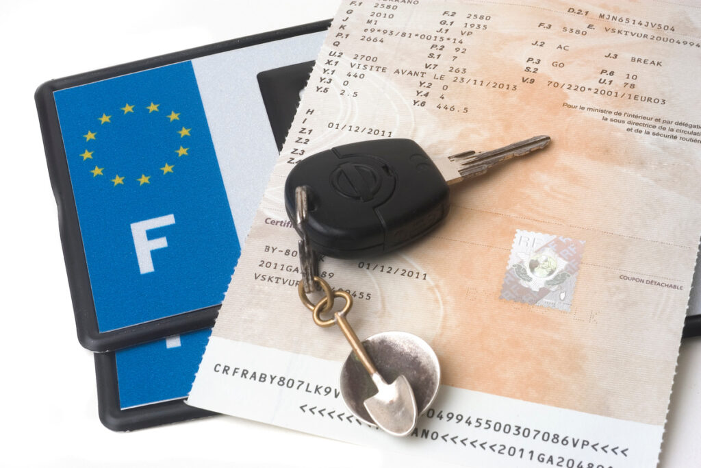 anticipation du cout de la carte grise à partir du champ P.6