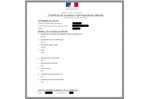 certificat de non gage PDF gratuit